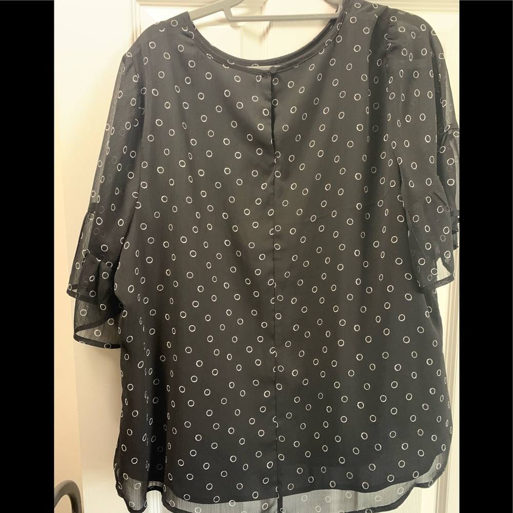 Black womens blouse